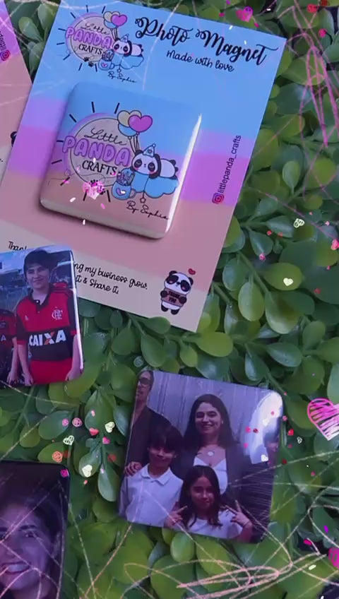 CUSTOM PHOTO MAGNETS